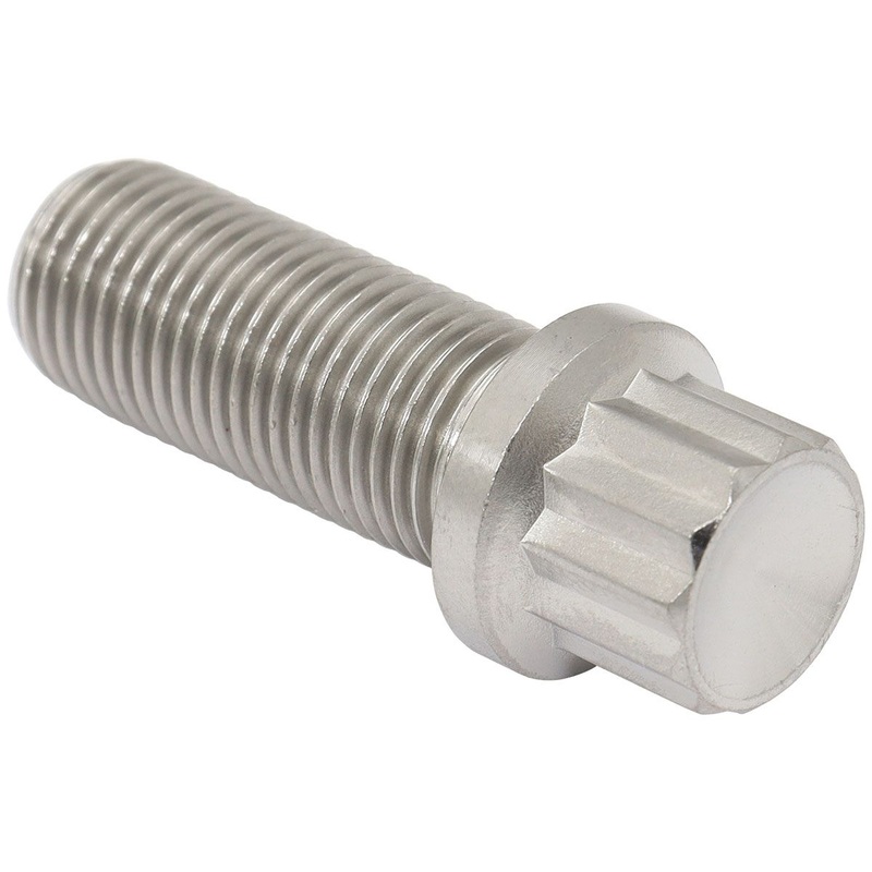Aeroflow M12 x 1.25mm, UHL 30mm Titanium Bolt (AF3505-1181)