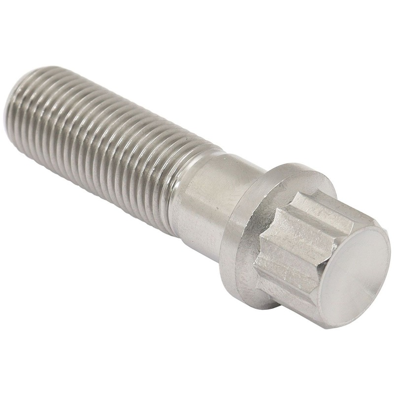 Aeroflow M12 x 1.25mm, UHL 40mm Titanium Bolt (AF3505-1574)