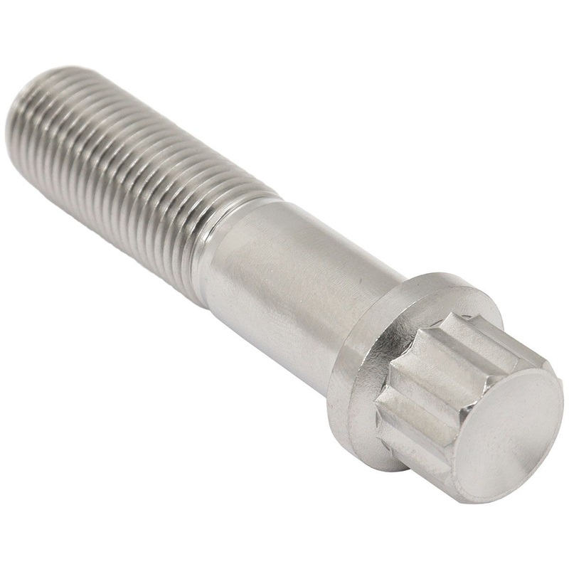 Aeroflow M12 x 1.25mm, UHL 50mm Titanium Bolt (AF3505-1968)