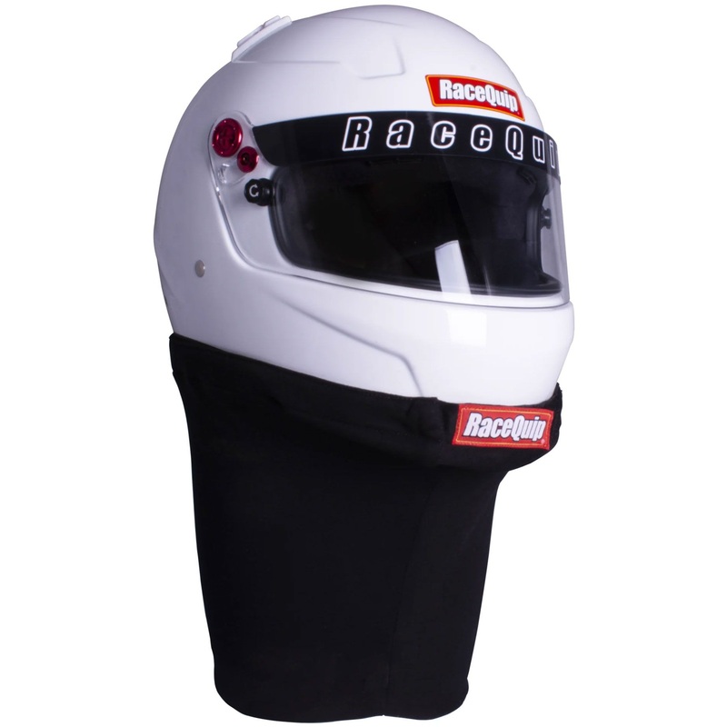 Racequip SFI 3.3/5 3-Layer Helmet Skirt, Black (RQ432992RQP)