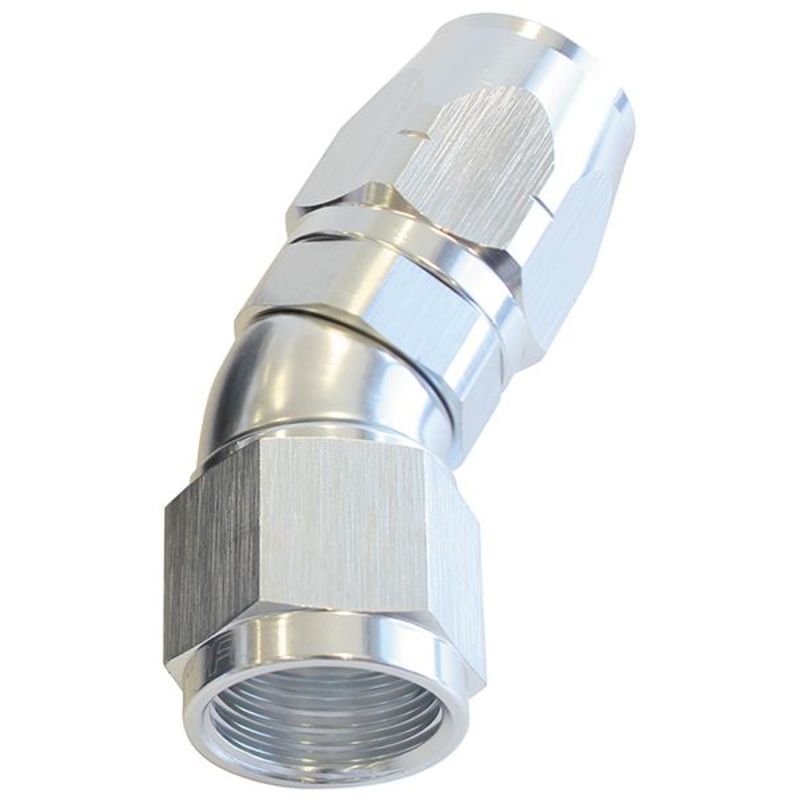 Aeroflow 550 Series Cutter One-Piece Full Flow Swivel 30 Hose End -20AN (AF557-20S)