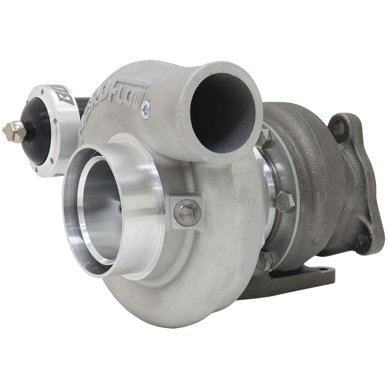 Aeroflow BOOSTED 5856 Subaru WRX 2002-2007 & STI 2004-2021 Bolt On Internal Wastegate Turbocharger 550HP, Natural Cast Finish (AF8005-3800)