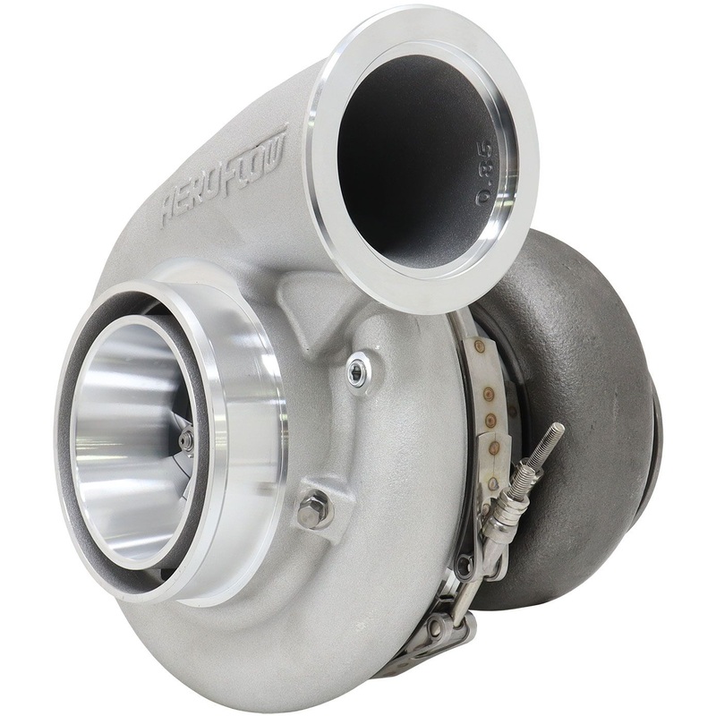 Aeroflow BOOSTED 7682 V-BAND 1.01 Turbocharger 1500HP, Natural Cast Finish (AF8005-4097)