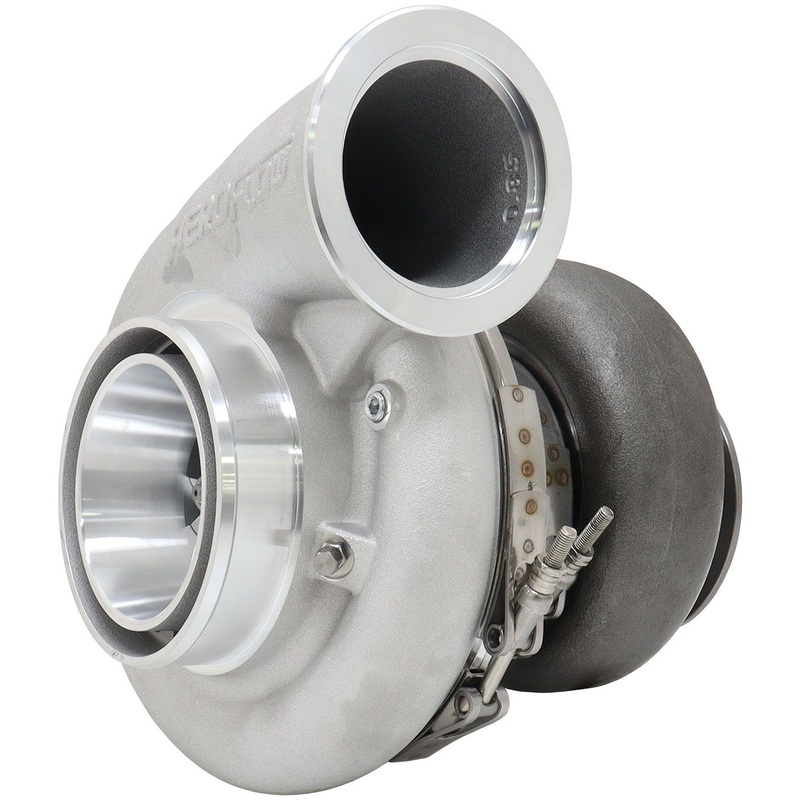 Aeroflow BOOSTED 7682 V-BAND 1.15 Turbocharger 1500HP, Natural Cast Finish (AF8005-4098)
