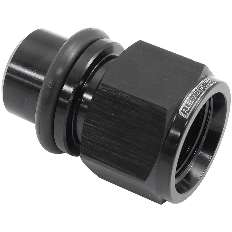 Aeroflow Ford Falcon BA – BF – FG Billet -8ORB Thermostat Housing Press in Adapter (AF64-4043BLK)