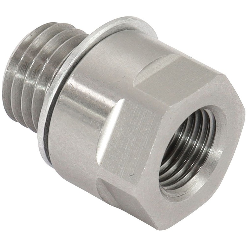 Aeroflow M10 x 1.00mm Reducer to Female M12 x 1.50mm (AF912-M10-04SS)
