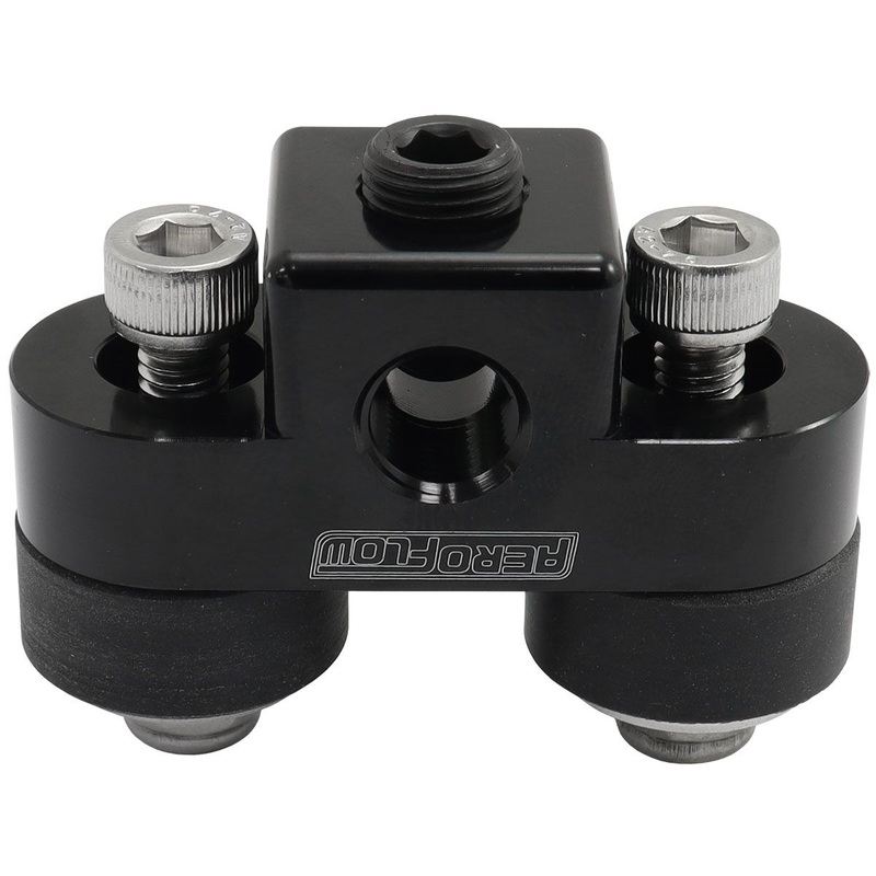 Aeroflow Pressure Sensor Block – Black Finish (AF456-01BLK)