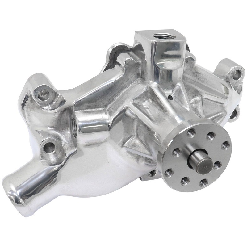 Aeroflow Small Block Chev Short Water Pump – Polished (AF64-2350P)