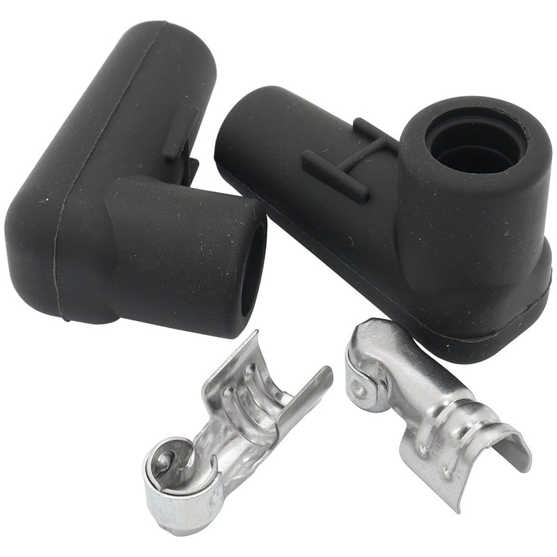 Aeroflow Xpro Silicone Low Profile 90 Spark Plug Boots & Terminals (AF4030-3312)