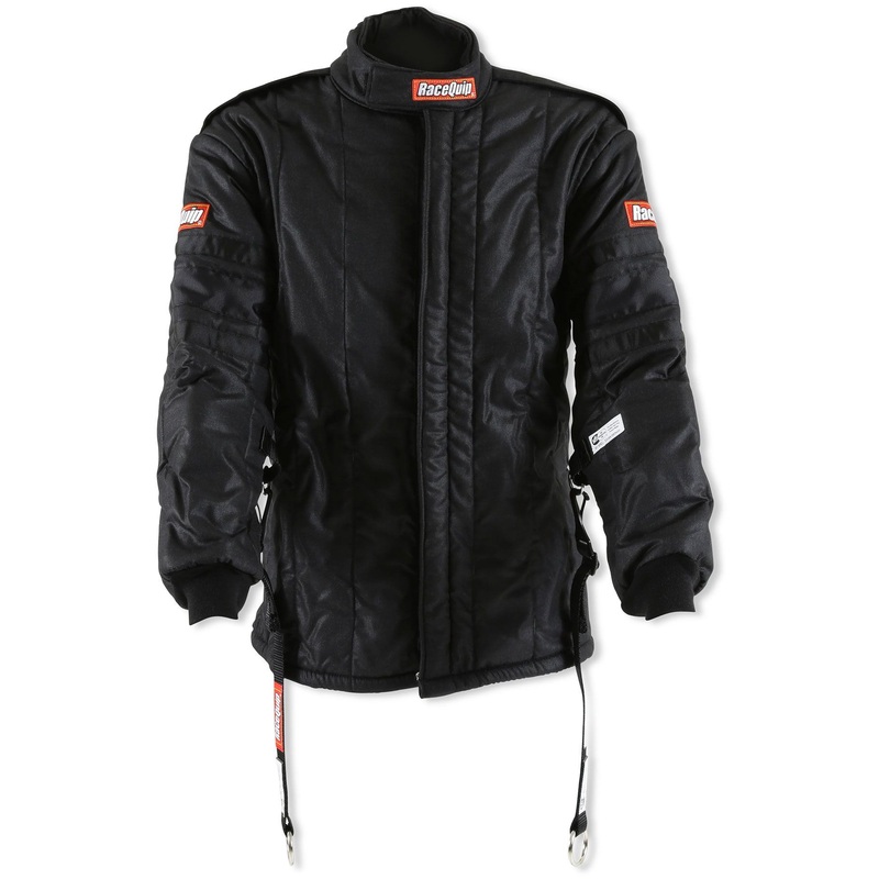 Racequip Multi Layer SFI-15 Jacket, Black (RQ91919929RQP)