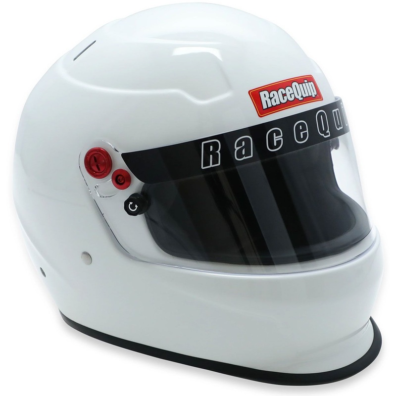 Racequip PRO20 Helmet, Gloss White, Large (RQ276115RQP)