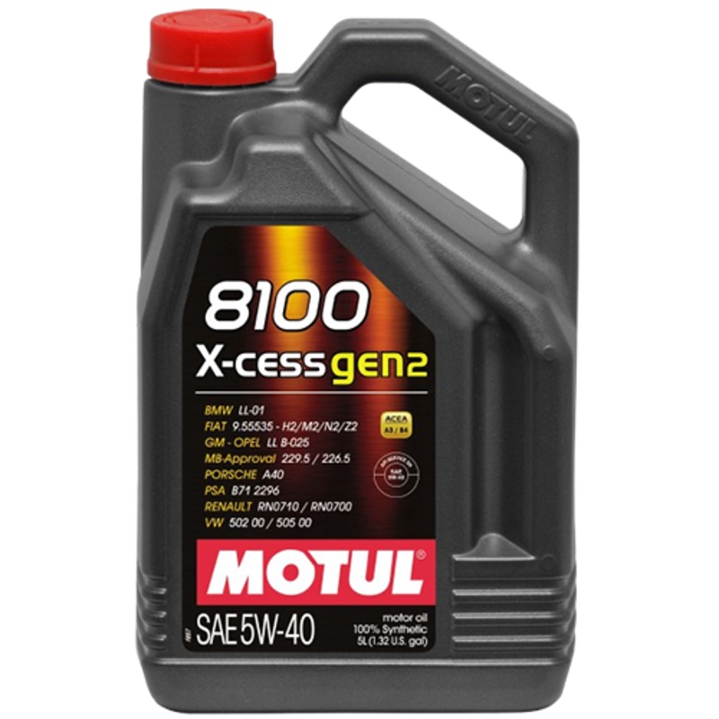 8100 X-CESS GEN2 5W40 5L Motul 109911