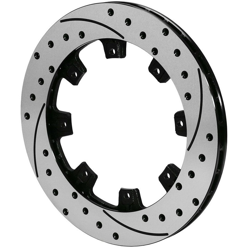 Wilwood SRP Drilled 12.19 Disc Rotor, Right-Hand Side (WB160-12205-BK)