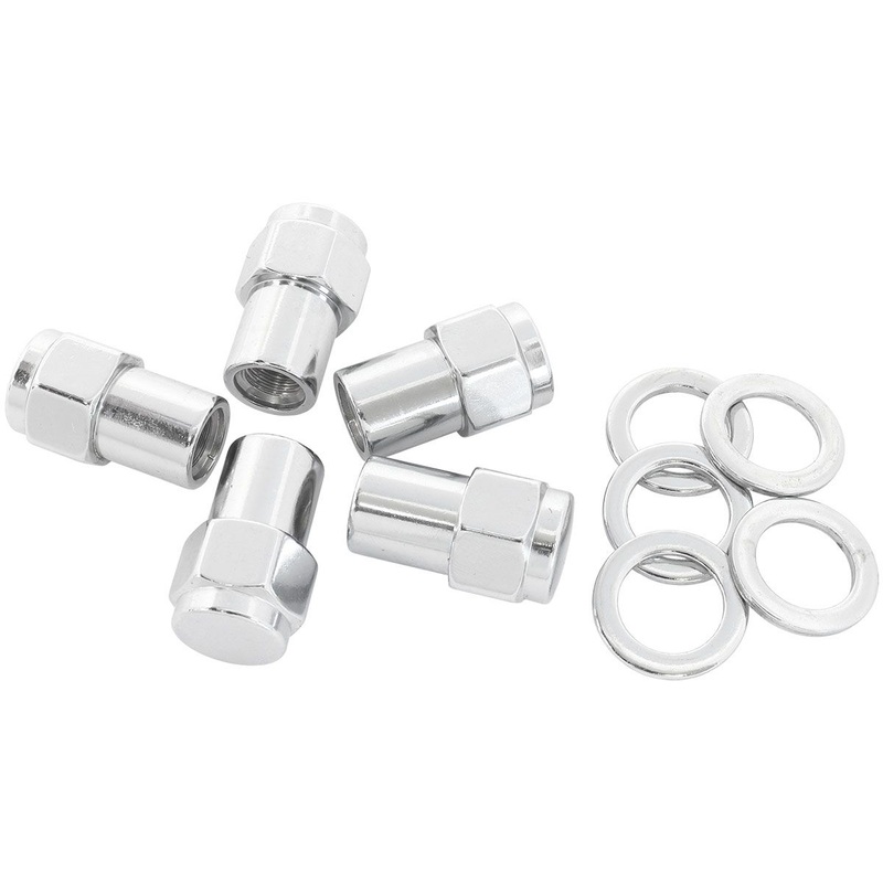 Aeroflow 0.550 Shank Closed Chrome Wheel Nuts – 1/2-20 AF3042-6000