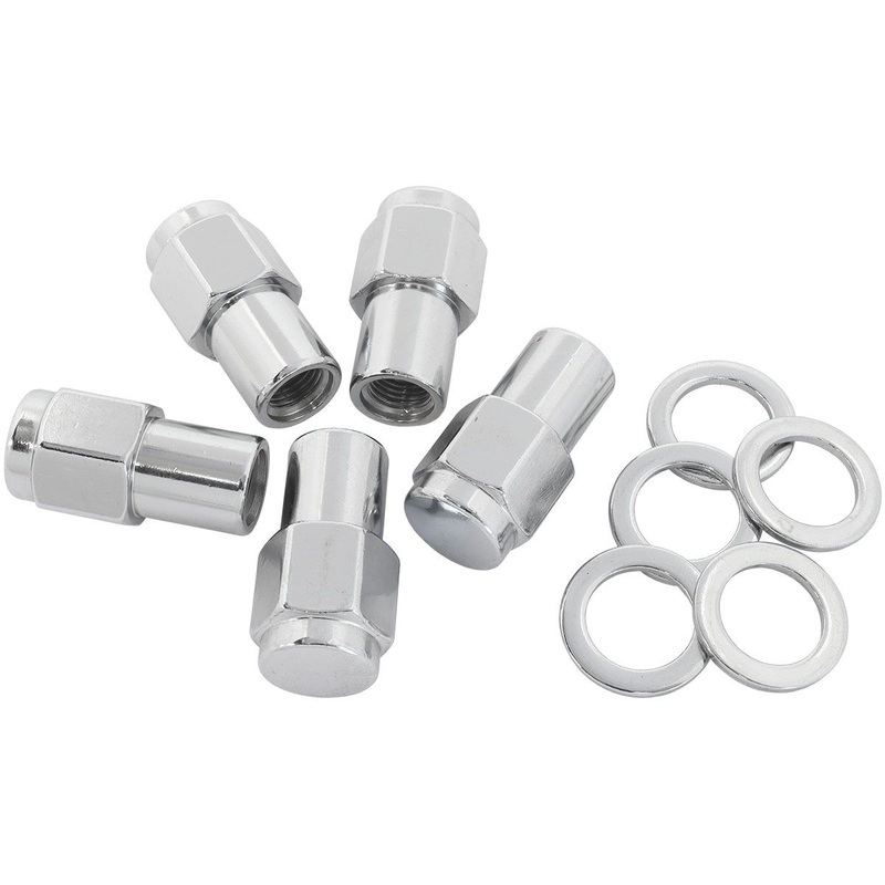 Aeroflow 0.750 Shank Closed Chrome Wheel Nuts – 1/2-20 AF3042-7000