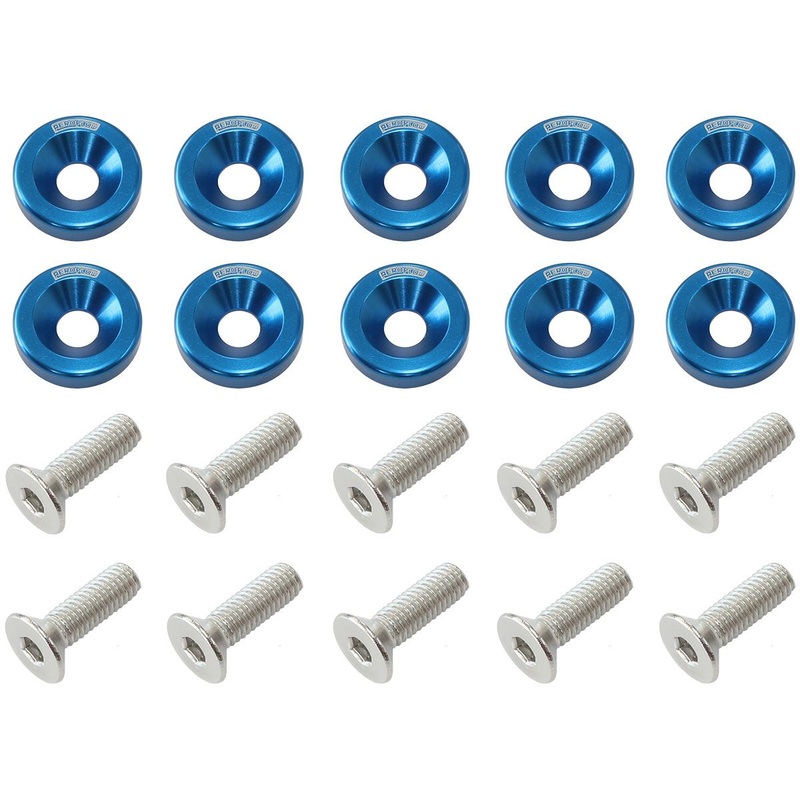 Aeroflow 1/4 Billet Dress-Up / Fender Bolt Kit (10 pack) AF64-4372