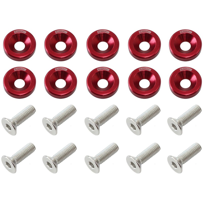 Aeroflow 1/4 Billet Dress-Up / Fender Bolt Kit (10 pack) AF64-4372R