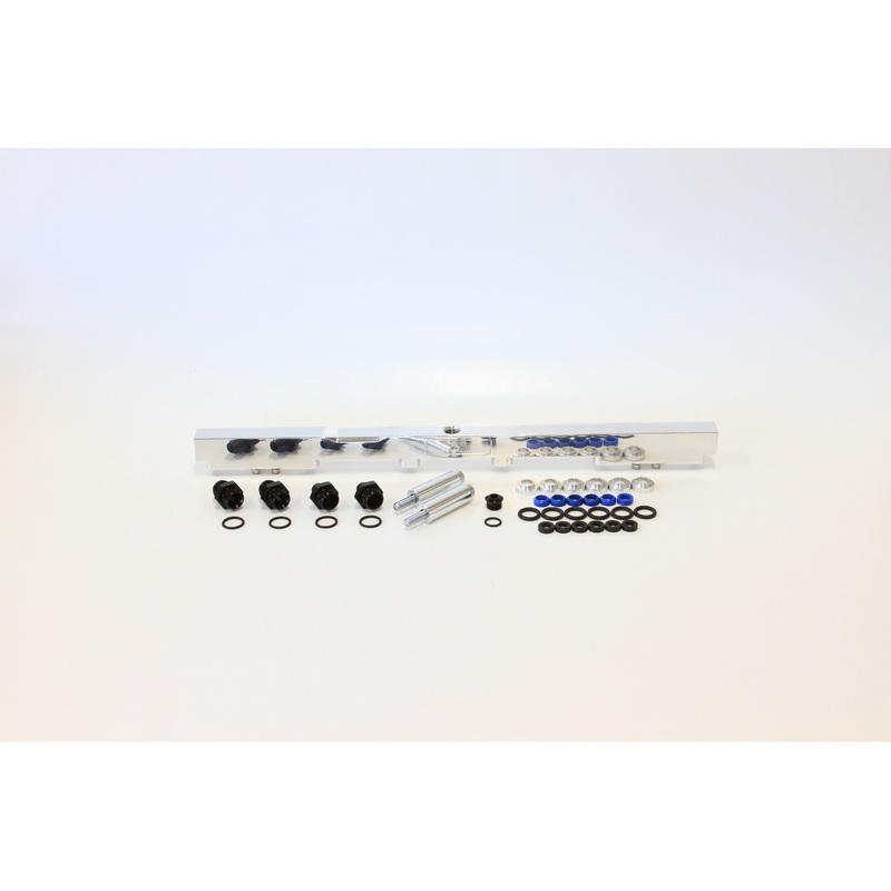 Aeroflow Toyota 2JZ Non-VVTI Billet EFI Fuel Rail – Polished AF64-2059P