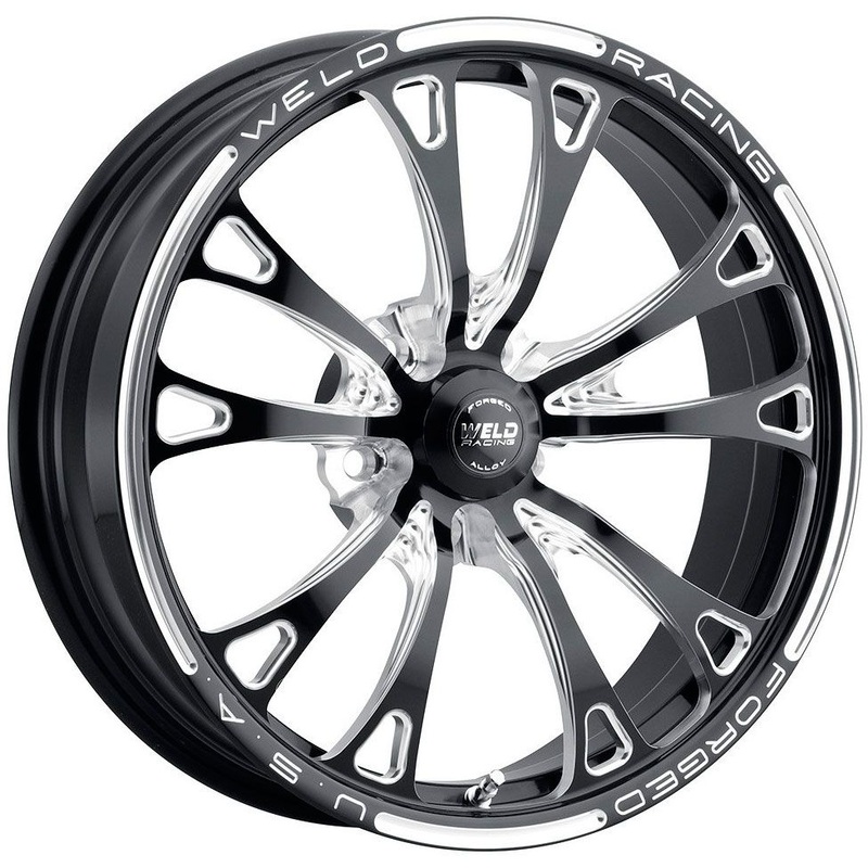 Weld Racing V-Series 2.0 18 x 6 Wheel, Black WE84B-1806255