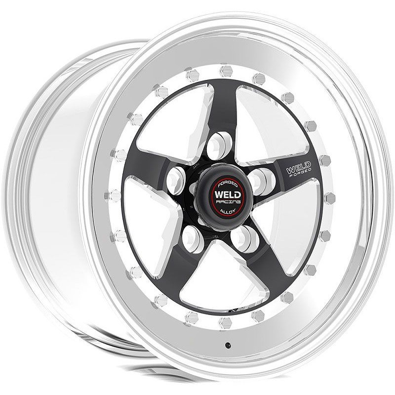 Weld Racing Weldstar RT 15 x 14 Wheel, Black Center WE791B-514214