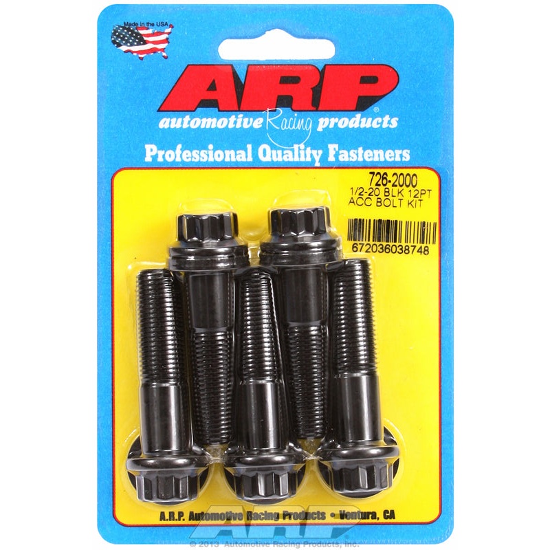 12PT BOLTS 1/2 UNF x 2.00 ARP fasteners