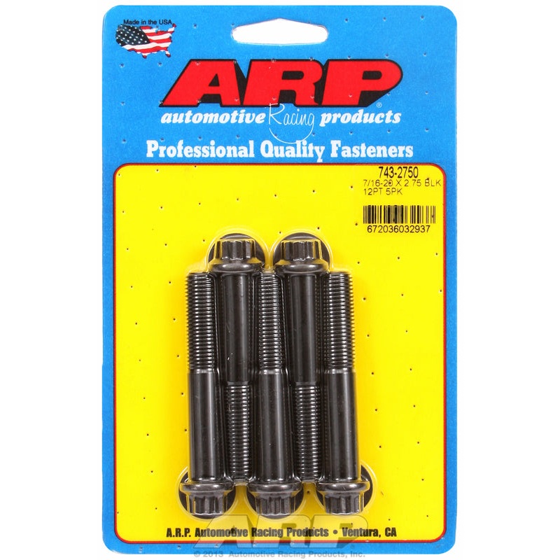 12PT BOLTS 7/16 UNF x 1.25 ARP fasteners