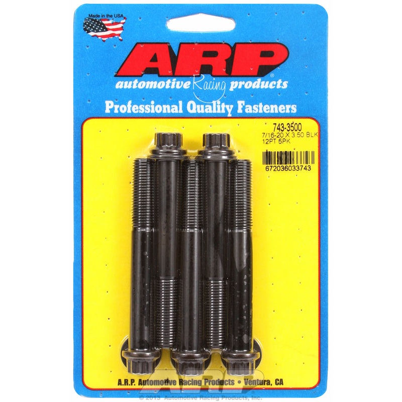 12PT BOLTS 7/16 UNF x 3.50 ARP fasteners
