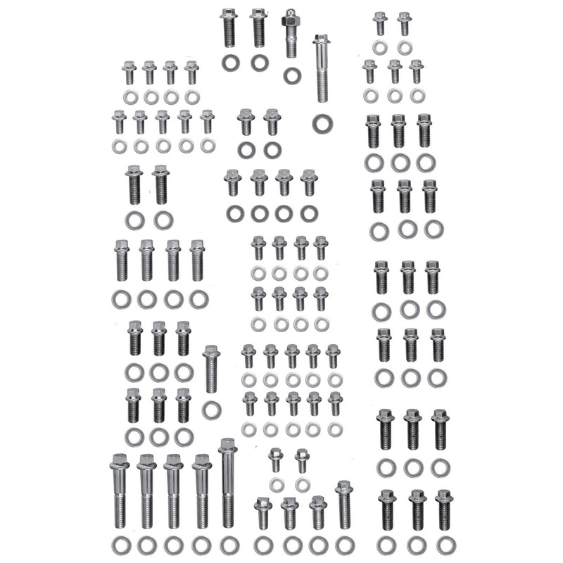 ARP fasteners Engine Accessory Bolt Kit, 12-Point Head S/S AR534-9504