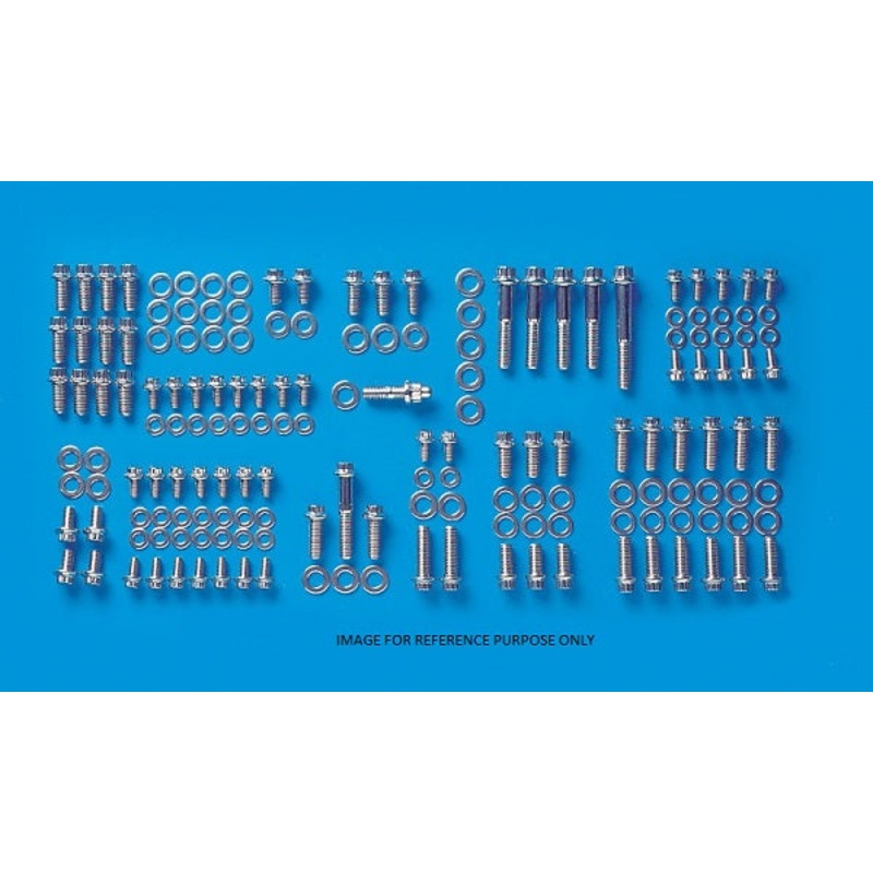ARP fasteners Engine Accessory Bolt Kit, Hex Head Black Oxide AR534-9805