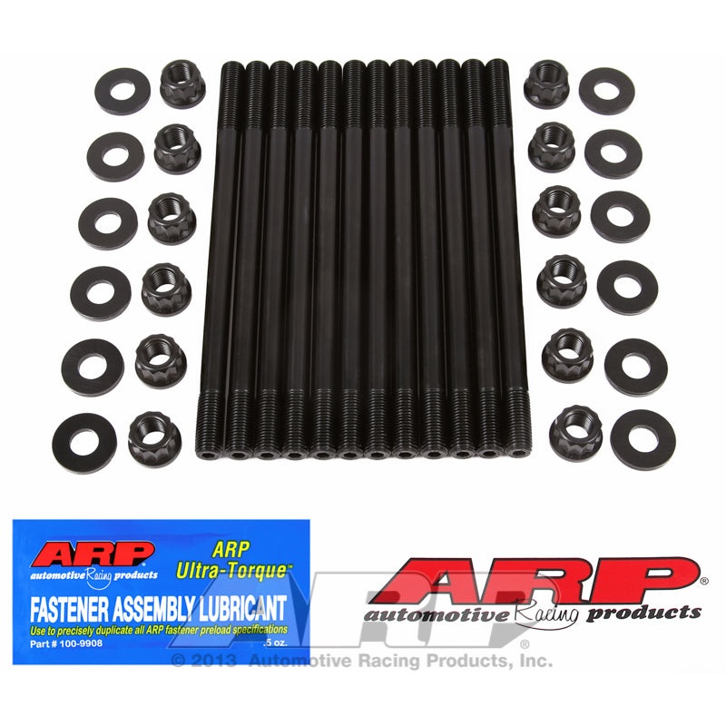 ARP fasteners Head Stud Kit, 12-Point Nuts AR203-4305