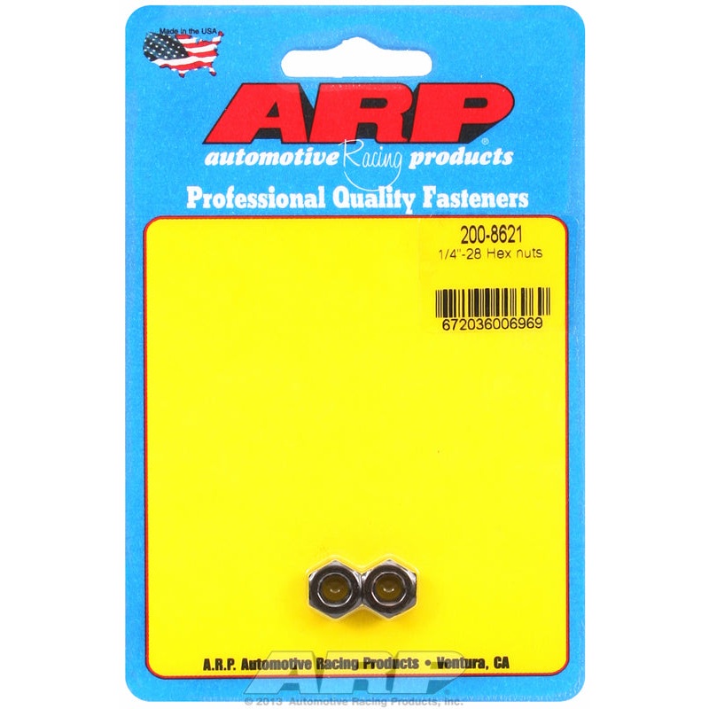 ARP fasteners Hex Nut With Flange, Chrome Moly AR200-8621